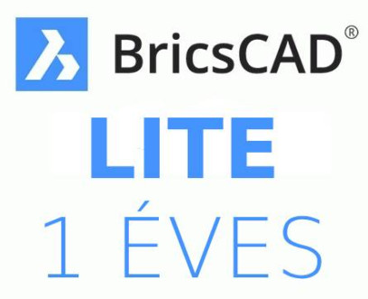 BricsCAD Lite új előfizetés 1 évre