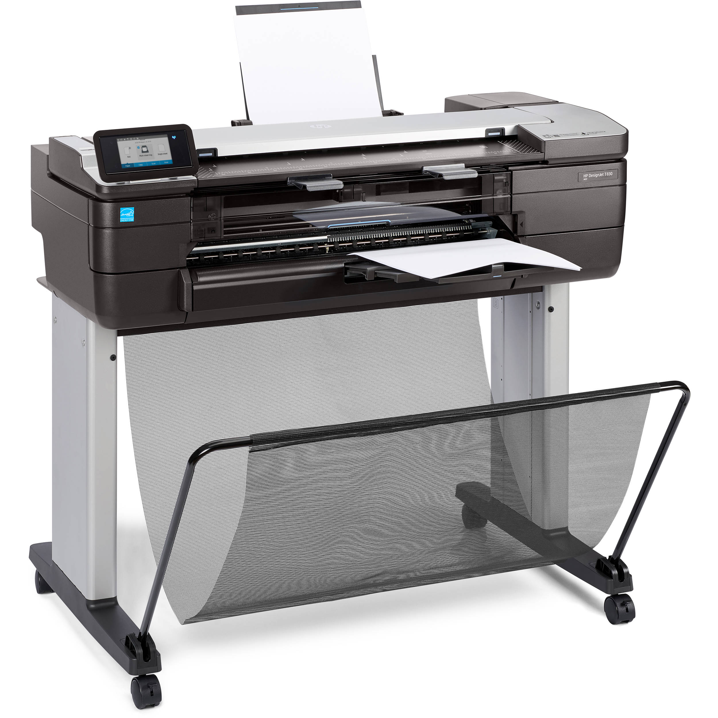 Hp designjet t830 как сканировать